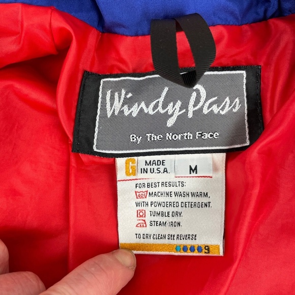 VTG The North Face Windy Pass Womens Size M Outer Shell Jacket Made in USA *Read - Picture 2 of 11